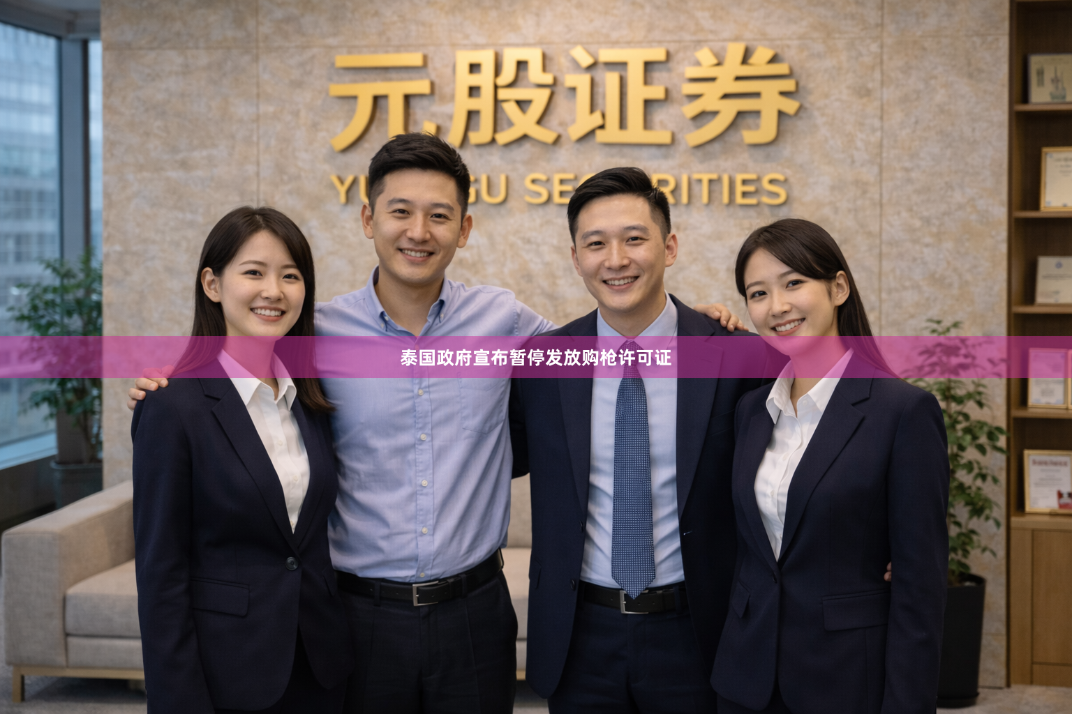 泰国政府宣布暂停发放购枪许可证
